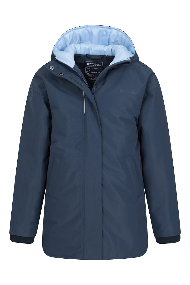Longer Lined Kids Waterproof Jacket