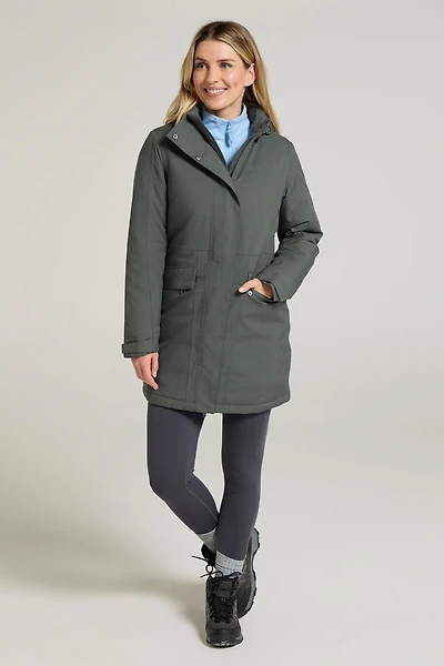 Rain On Womens Waterproof Insulated Jacket