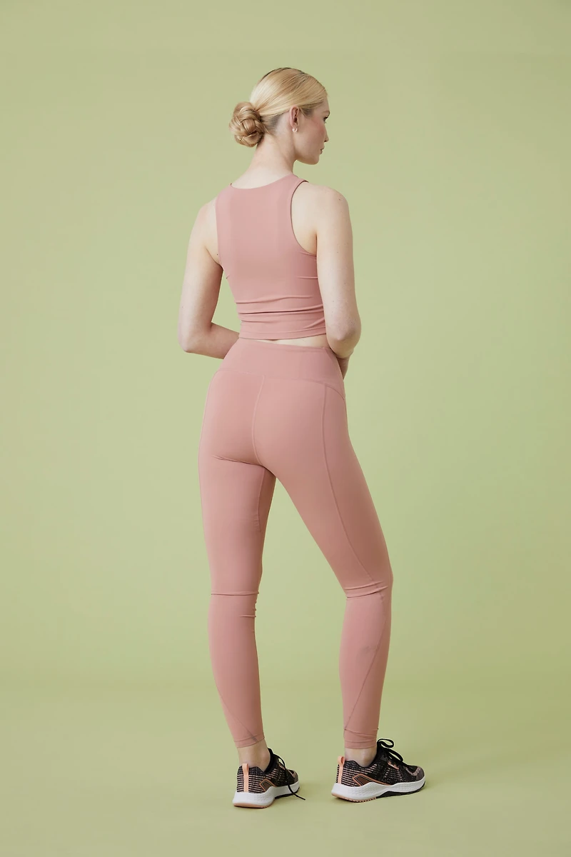 Go Getter Womens Cropped Tank Top