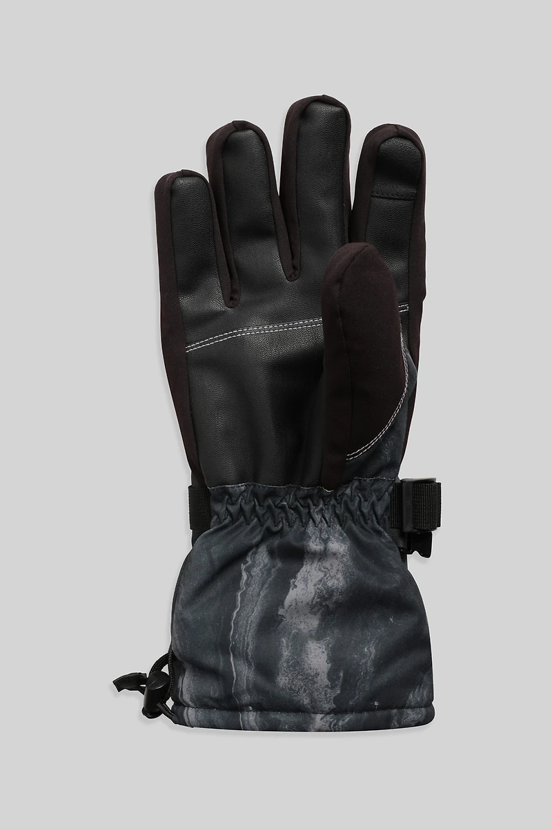 Iced Mens Snow Gloves