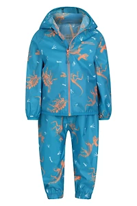 Printed Toddler Rain Set