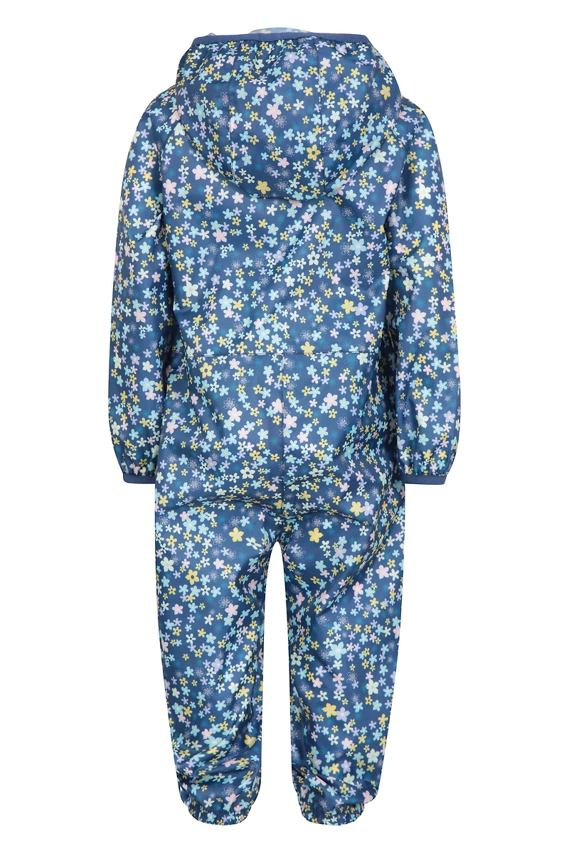 Printed Toddler Waterproof Rain Suit