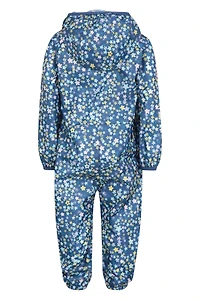 Printed Toddler Waterproof Rain Suit