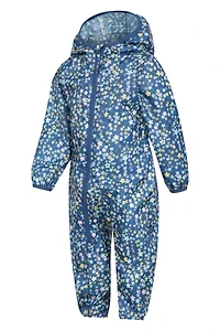 Printed Toddler Waterproof Rain Suit