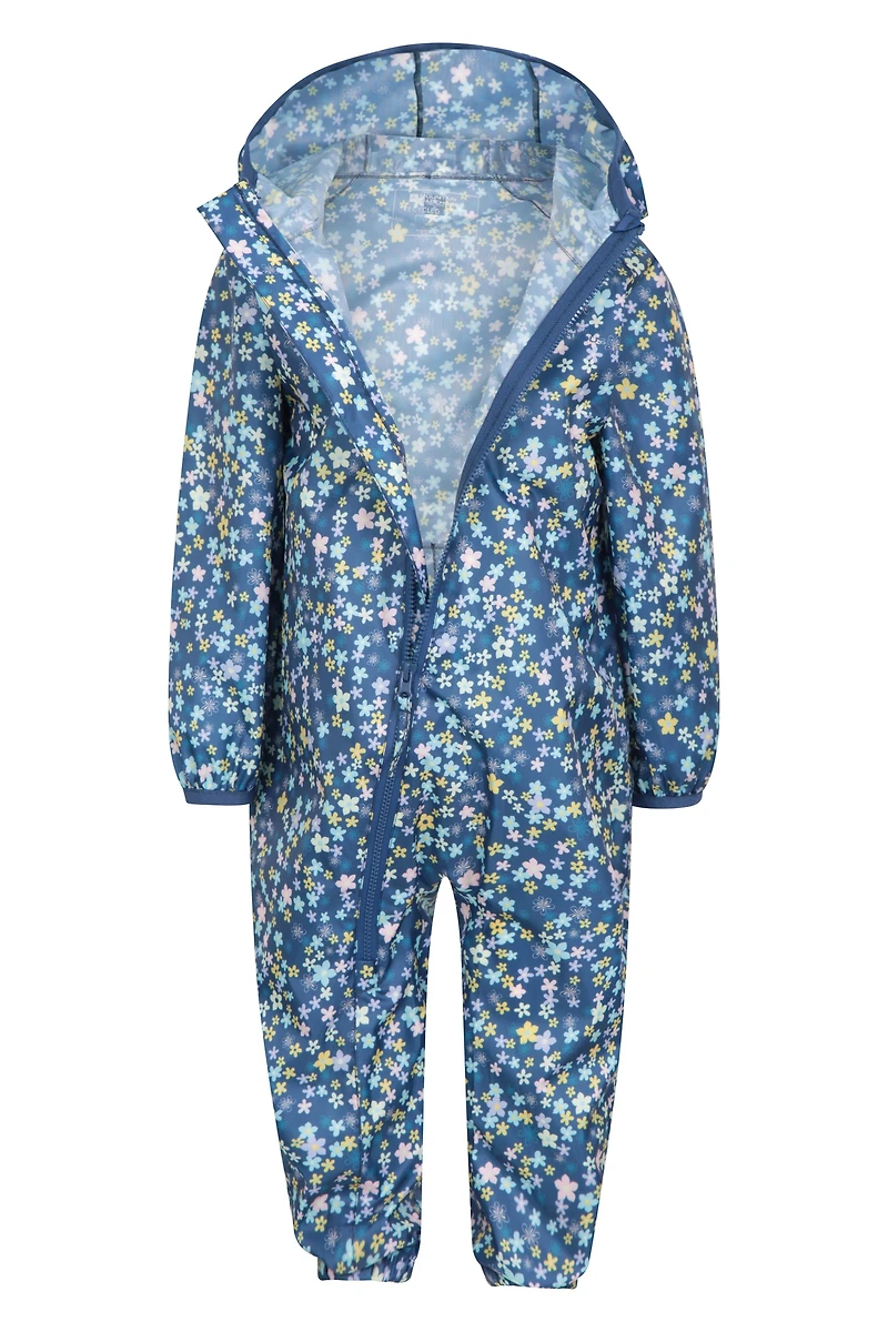 Printed Toddler Waterproof Rain Suit