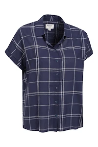 Palm Womens Relaxed Check Shirt