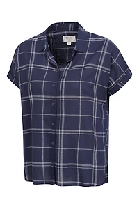 Palm Womens Relaxed Check Shirt