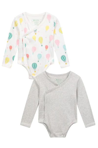 Kimono Bodysuits - 2-Pack