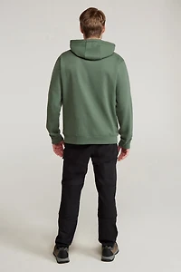 Mountain Grid Mens Hoodie