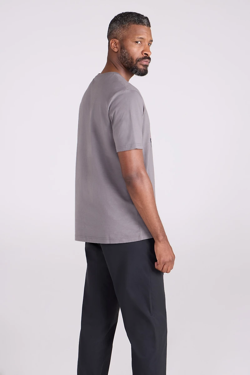 Linear Mountain Mens T-Shirt