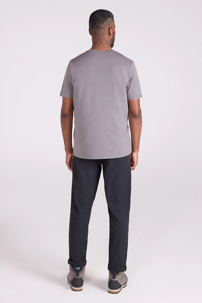 Linear Mountain Mens T-Shirt