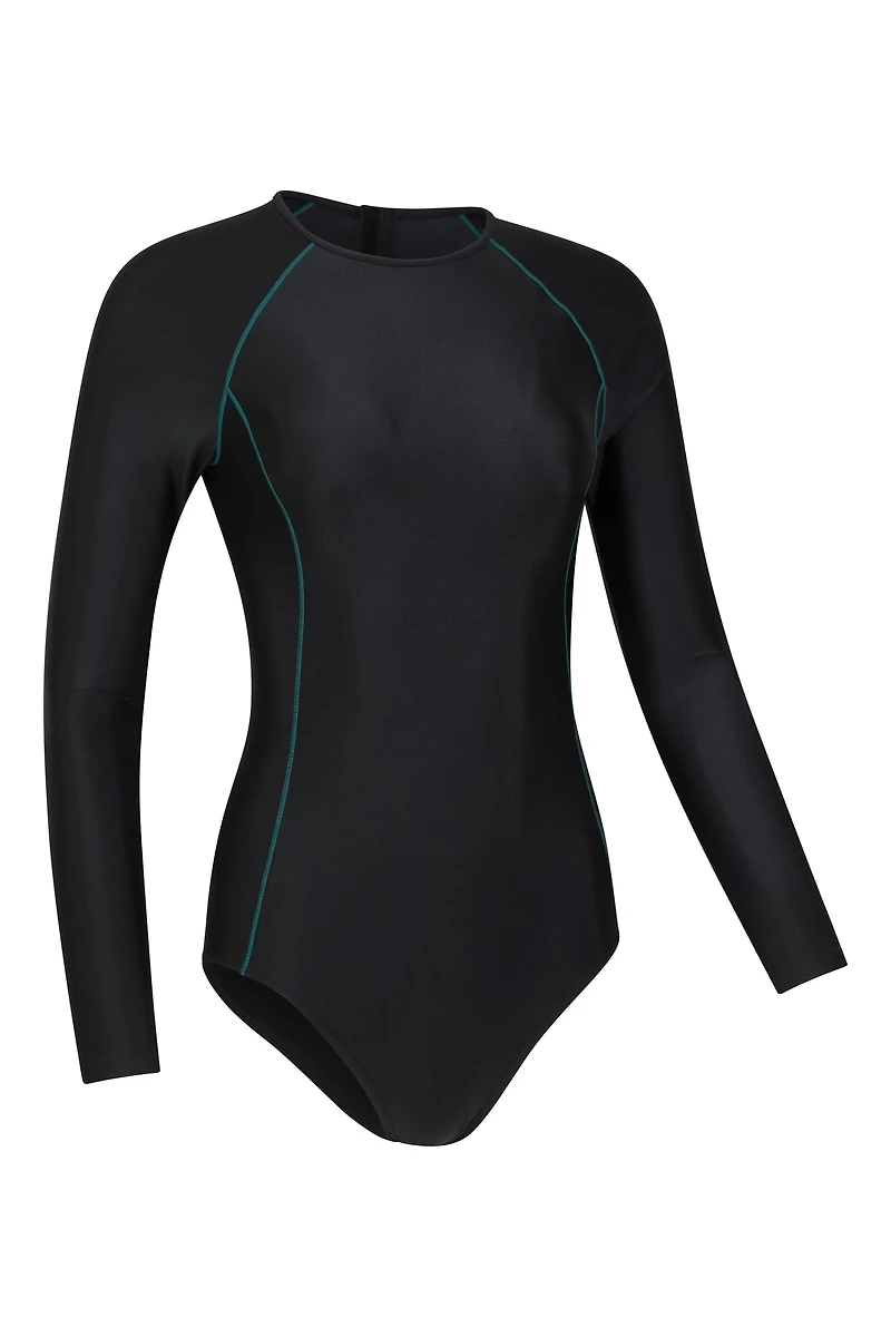 Surfer Womens Long Sleeve Swimsuit