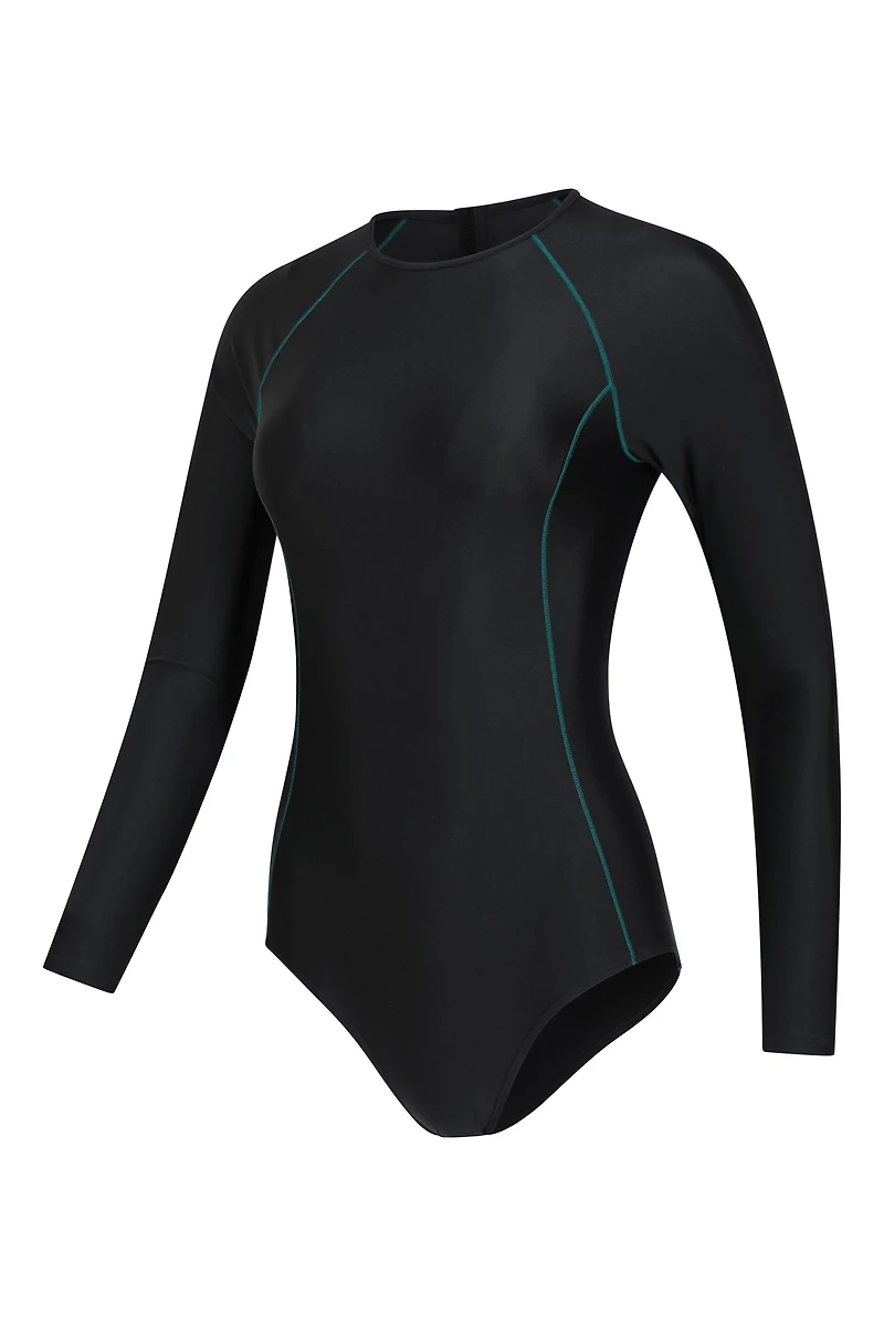 Surfer Womens Long Sleeve Swimsuit