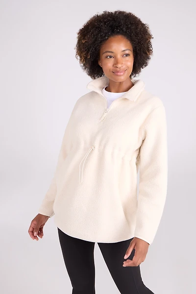 Cozy Sherpa Half-Zip Fleece