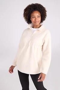 Cozy Sherpa Half-Zip Fleece