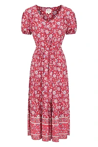 Morocco Womens Midi Dress