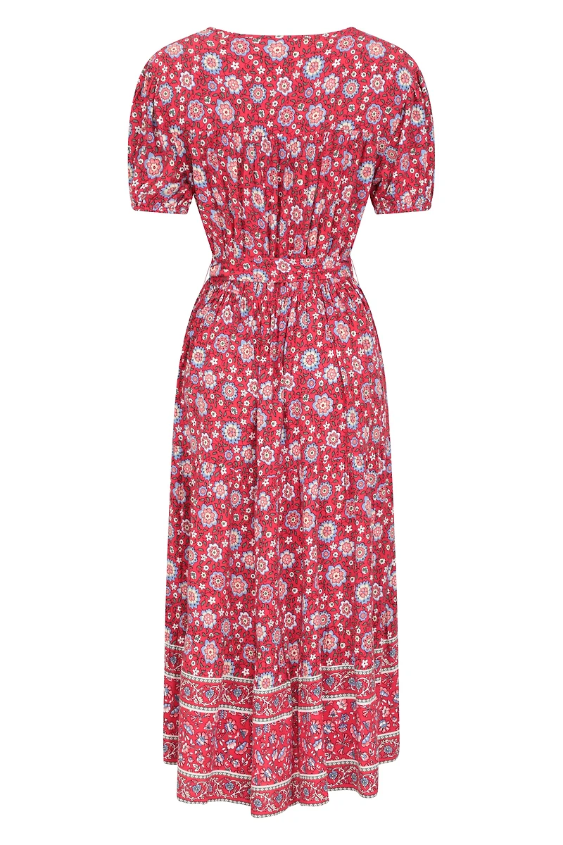 Morocco Womens Midi Dress