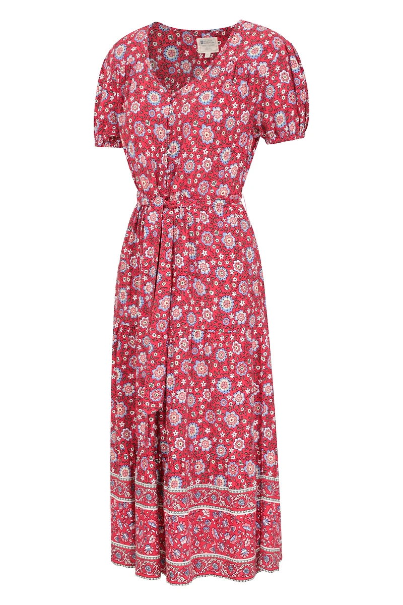 Morocco Womens Midi Dress