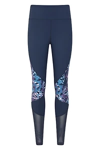 Mesh Motion Panelled Womens Leggings