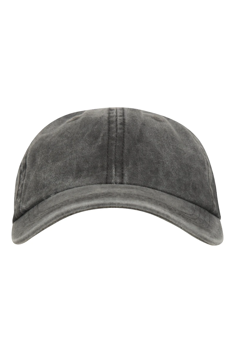 Washed Mens Baseball Cap