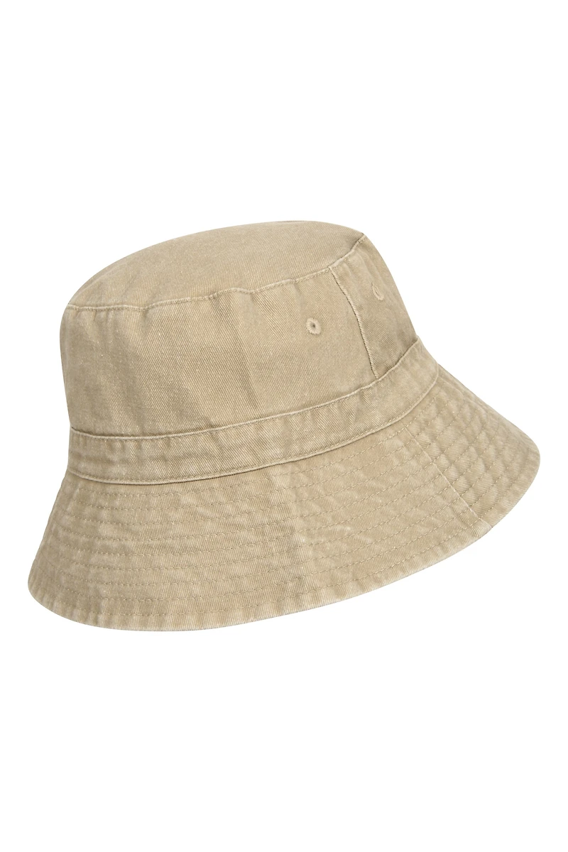 Mens Washed Bucket Hat