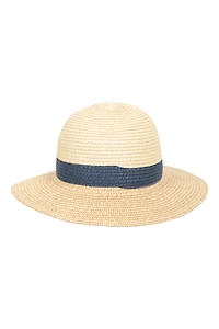 Whitby Womens Colourblock Fedora Hat