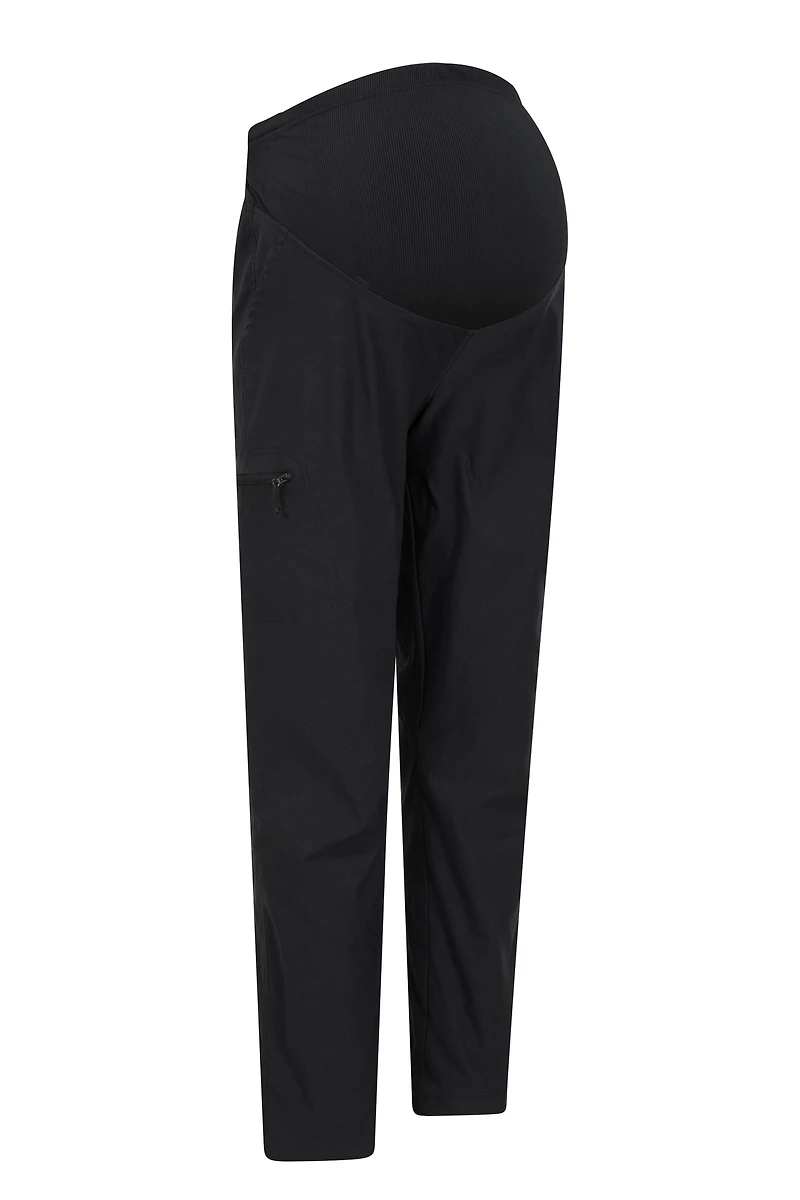 Maternity Hiker Stretch Womens Pants - Short Length