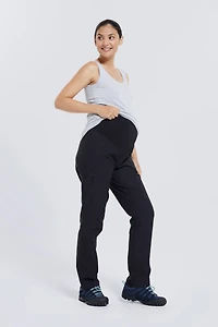 Maternity Hiker Stretch Womens Pants - Short Length