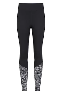 Reflective Womens Active Leggings