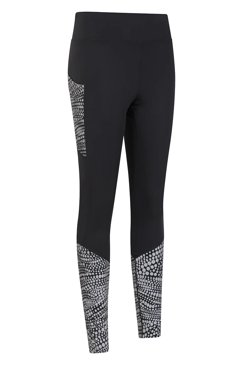 Reflective Womens Active Leggings