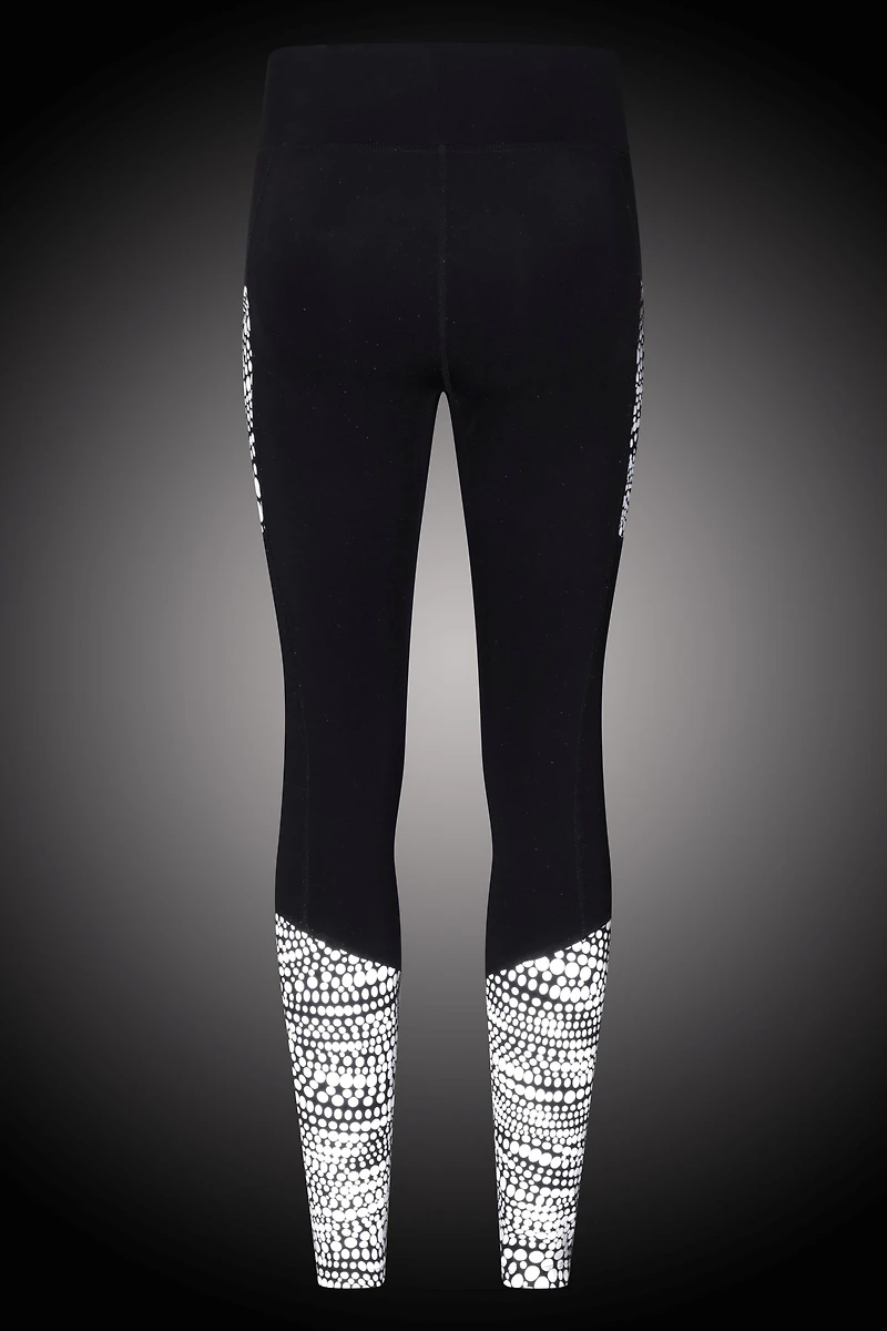 Reflective Womens Active Leggings