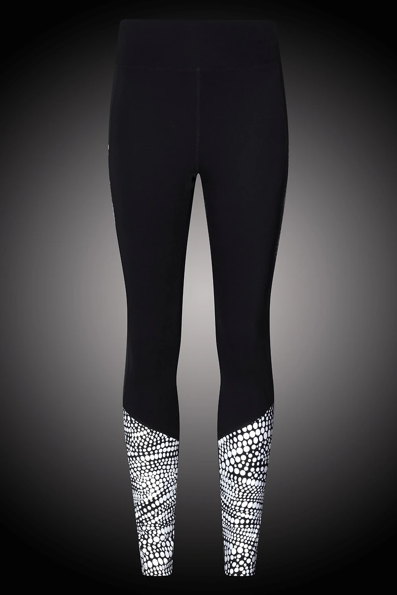 Reflective Womens Active Leggings