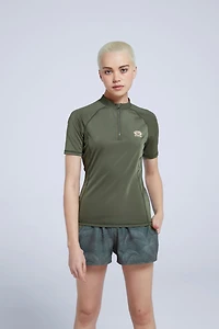 Lottie Womens Recycled Rash Guard