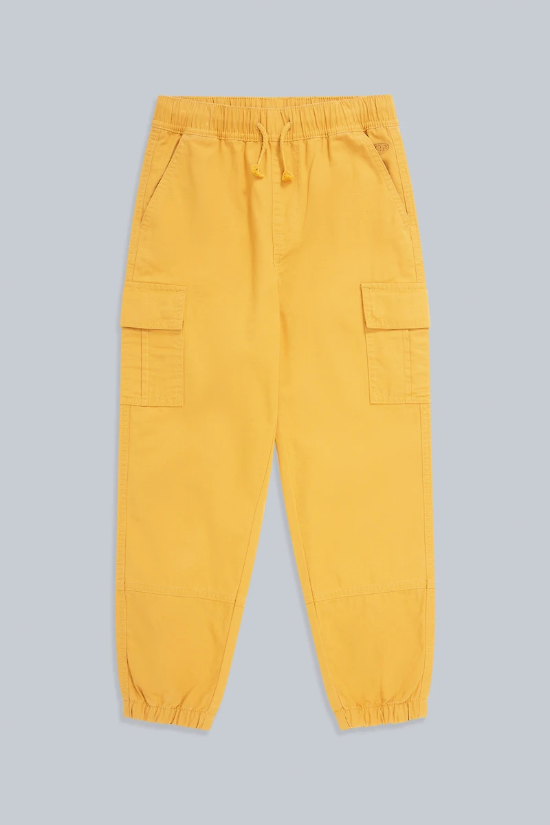 Emmet Kids Organic Cargo Pants