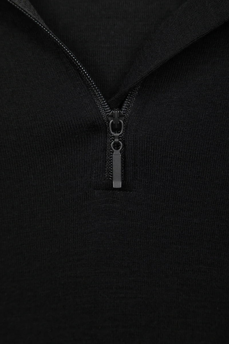 Kids Merino Half-Zip Top