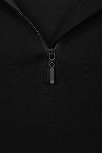 Kids Merino Half-Zip Top