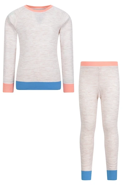 Kids Merino Colour Block Set