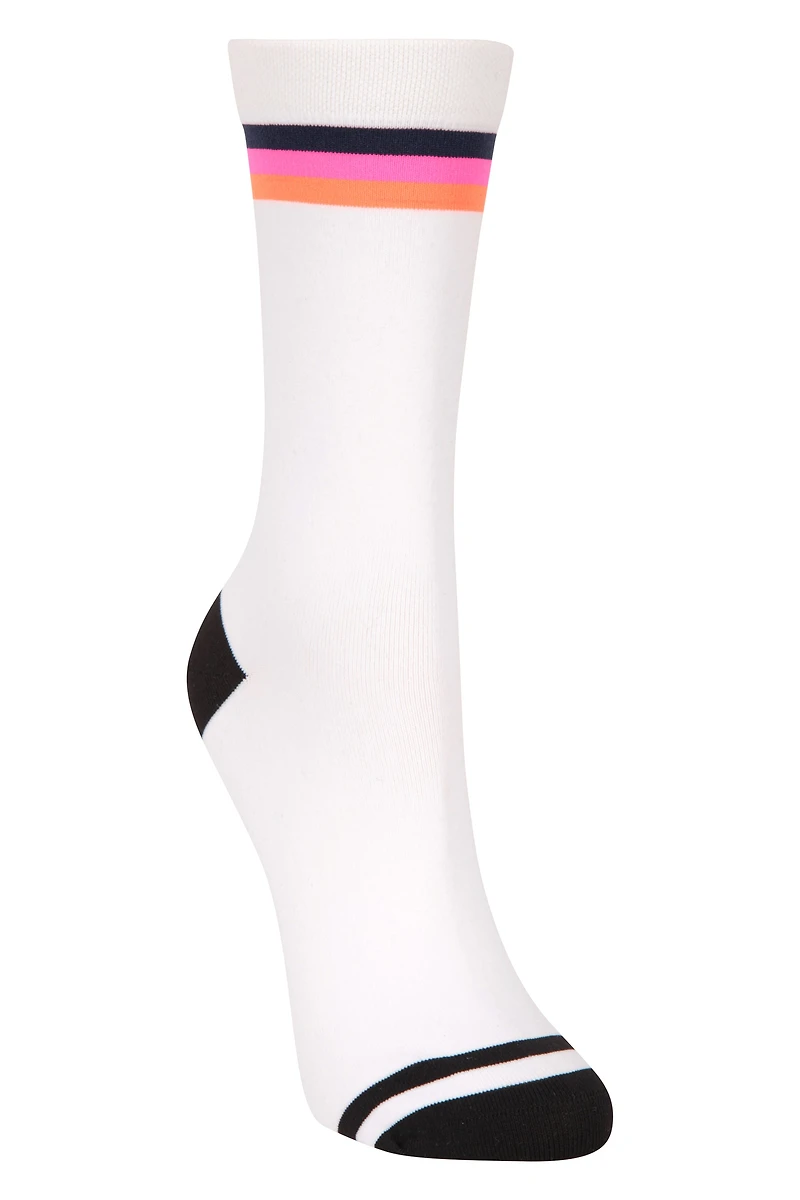 Racer Striped Womens Cycling Socks