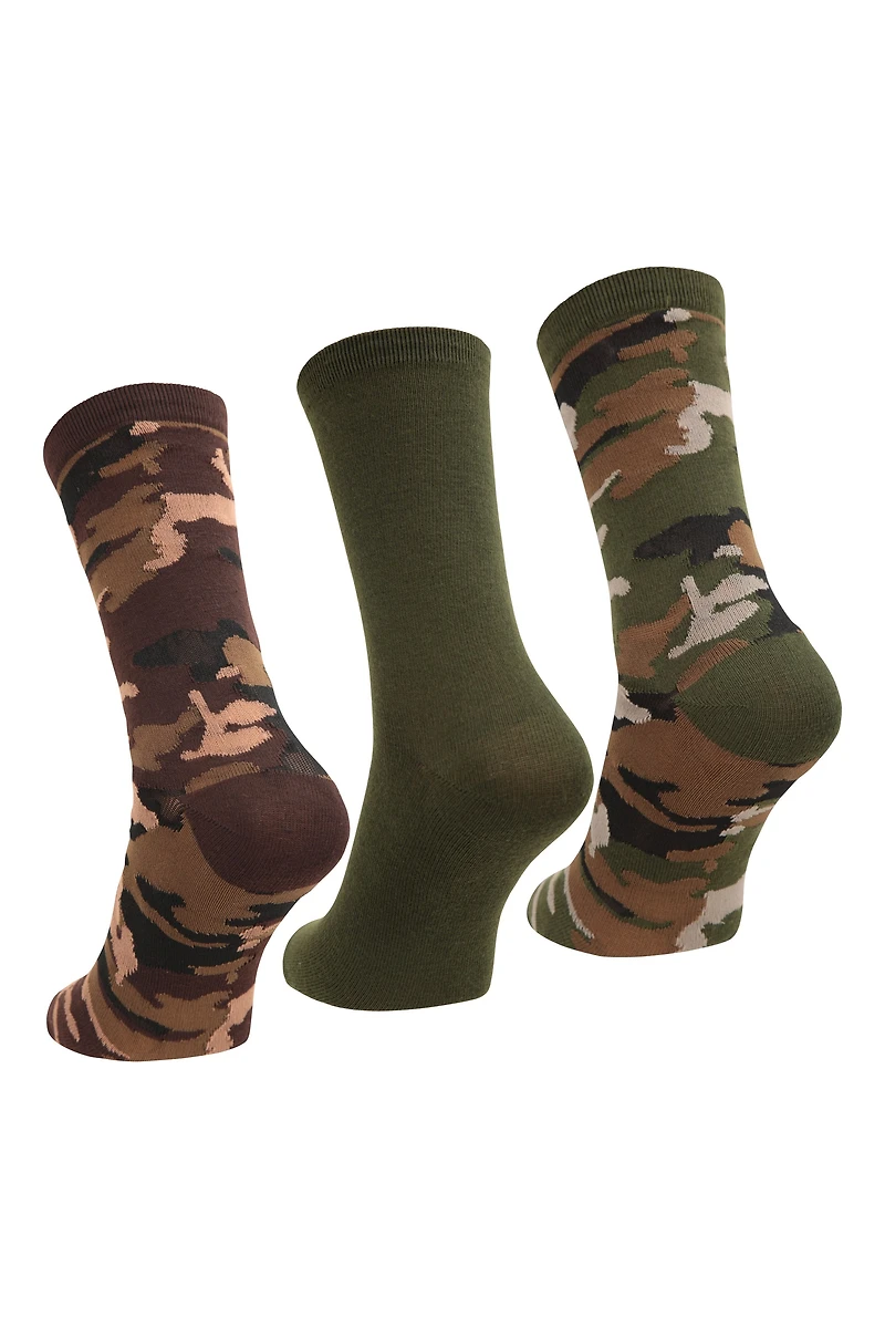 Camouflage Mens Socks Multipack