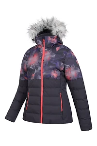 Avalanche Printed Womens Insulated Ski Jacket