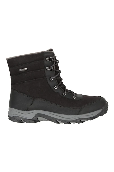Ohio Mens Fleece Lined Snow Boots