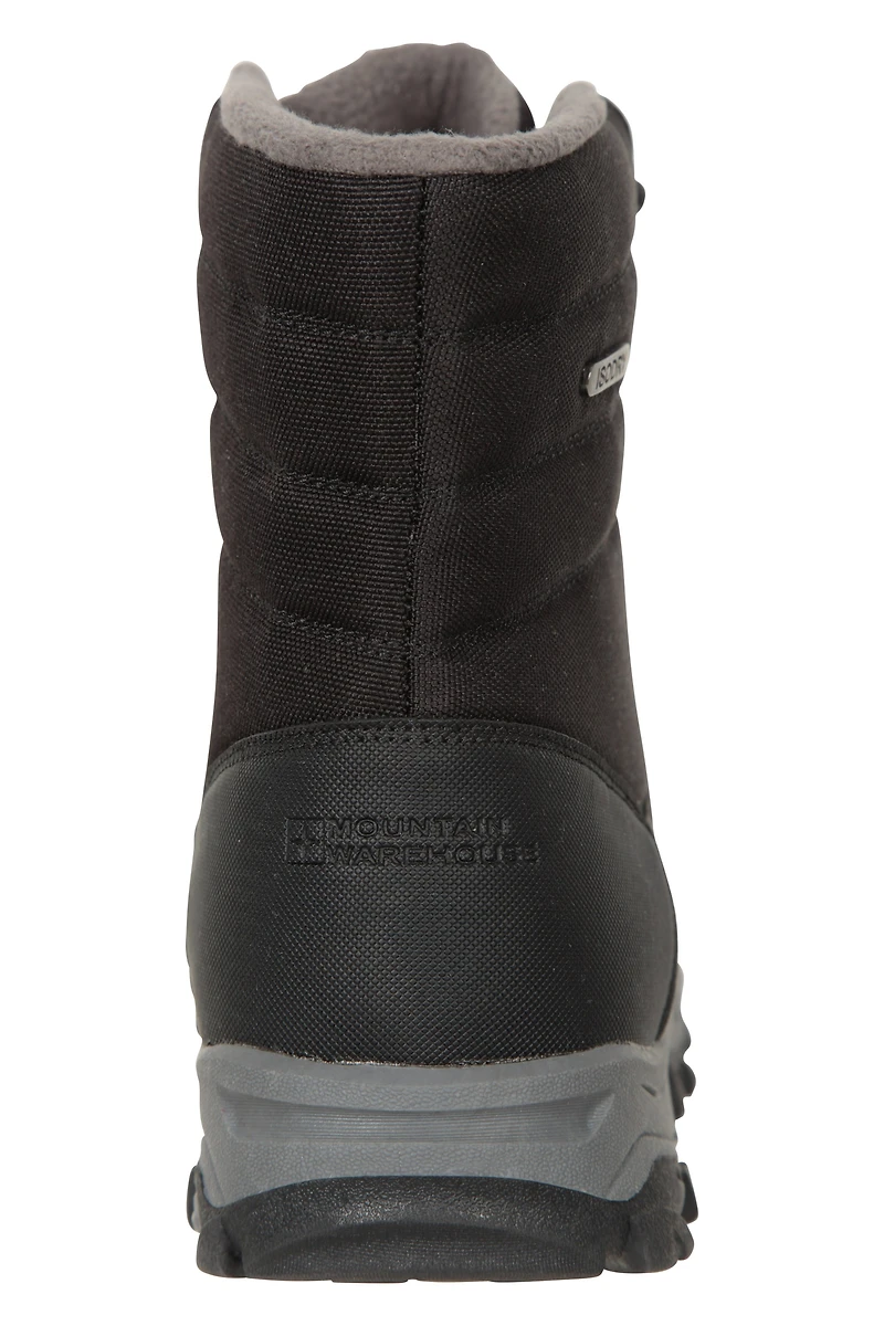 Ohio Mens Fleece Lined Snow Boots
