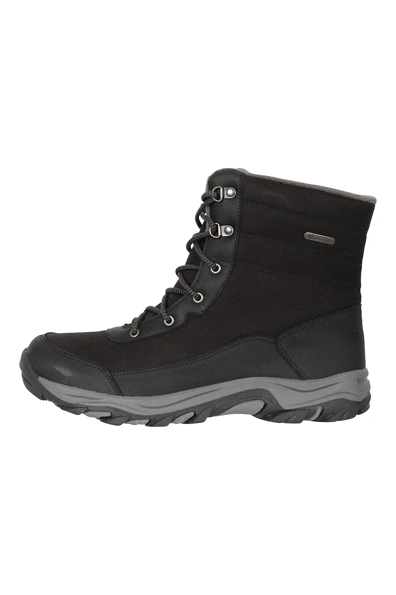 Ohio Mens Fleece Lined Snow Boots