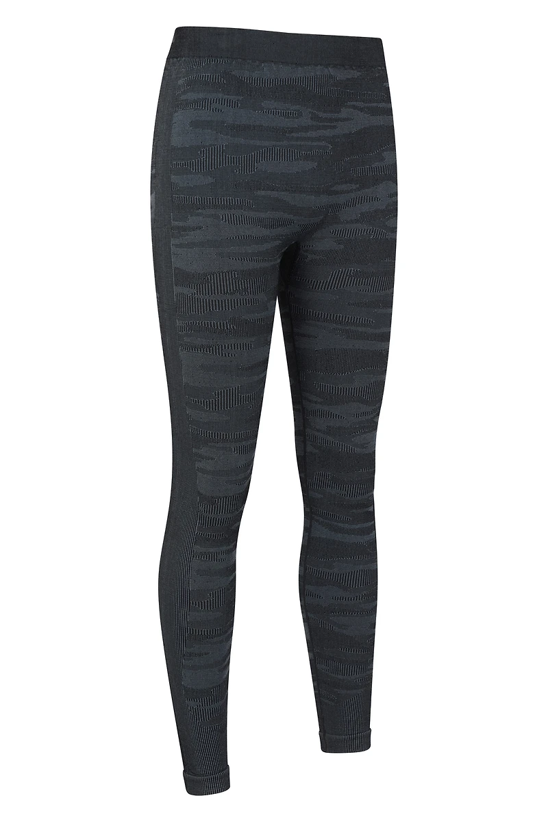 Alpine Camo Mens Seamless Pants