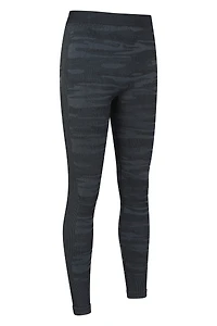 Alpine Camo Mens Seamless Pants