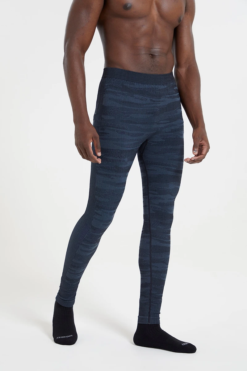 Alpine Camo Mens Seamless Pants