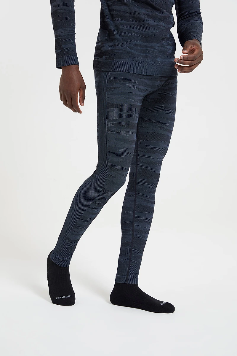 Alpine Camo Mens Seamless Pants