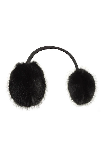 Womens Faux Fur Adjustable Ear Muffs
