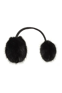 Womens Faux Fur Adjustable Ear Muffs