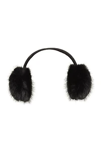 Womens Faux Fur Adjustable Ear Muffs